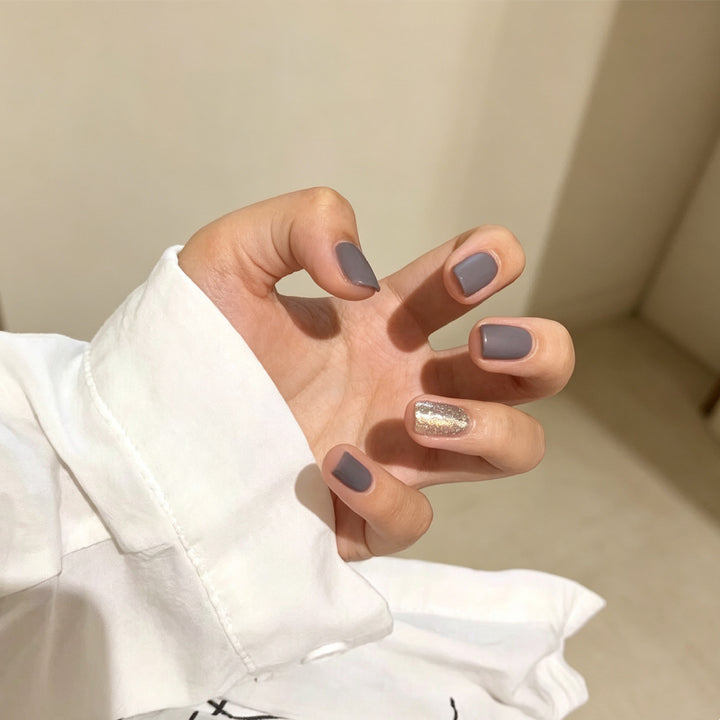 Geometrisches Muster Press-On Nagelset