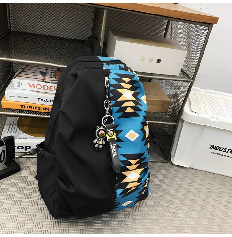 Grafikdruck-Rucksack Karnz