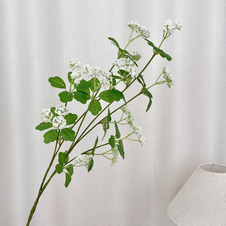 Künstlicher Blütenzweig mit lila Blüten Karnz