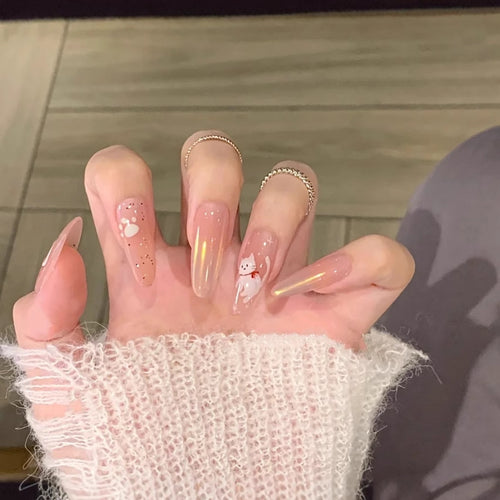 Elegantes Press-On Nagelkunst Set