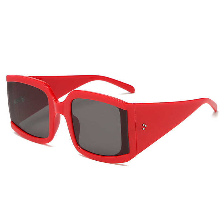 Damen oversized Sonnenbrille im modernen minimalistischen Stil Karnz