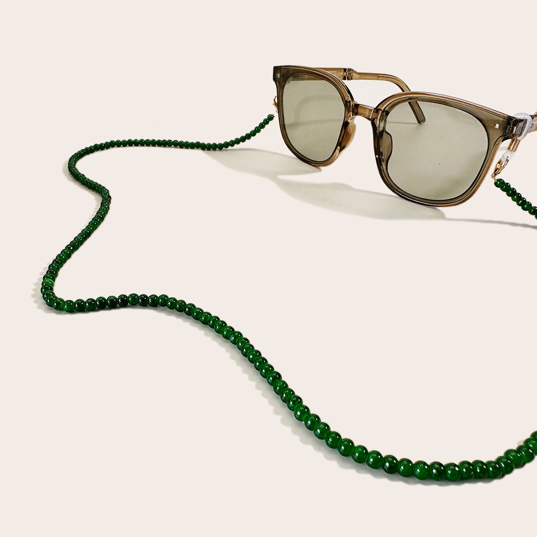 Elegante Perlen Brillenhalterkette Karnz