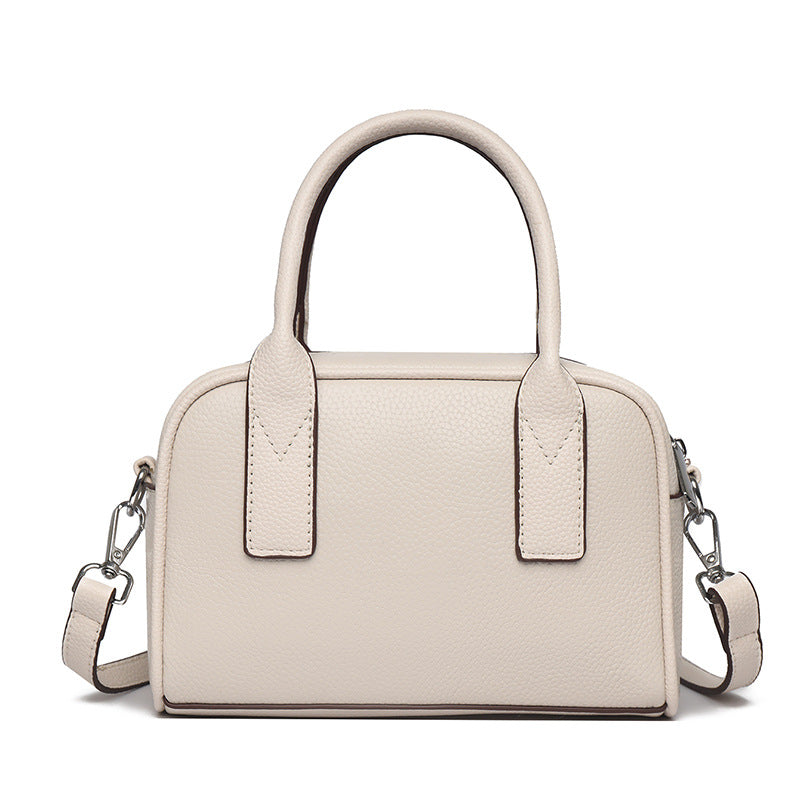 Texturiertes Leder Mini Handtasche Karnz