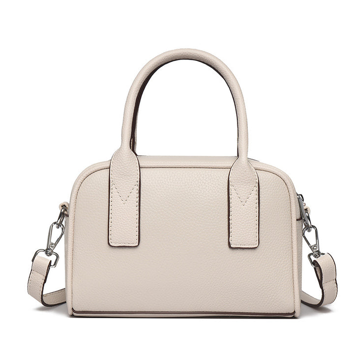 Texturiertes Leder Mini Handtasche Karnz