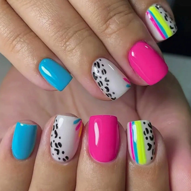Farbige Künstlerische Nagelkunst Set Karnz
