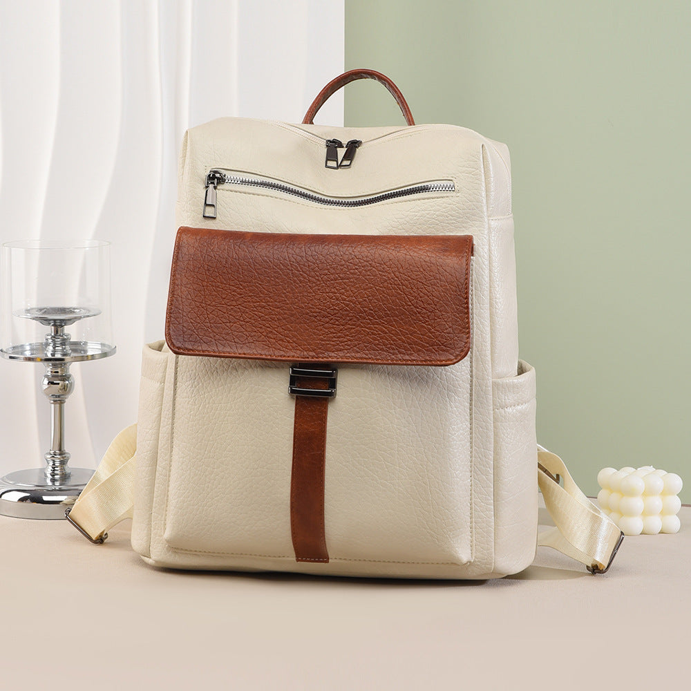 Vintage Leder Rucksack Karnz