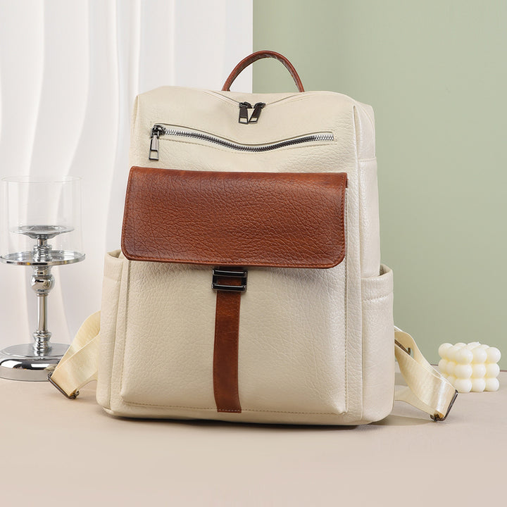Vintage Leder Rucksack Karnz