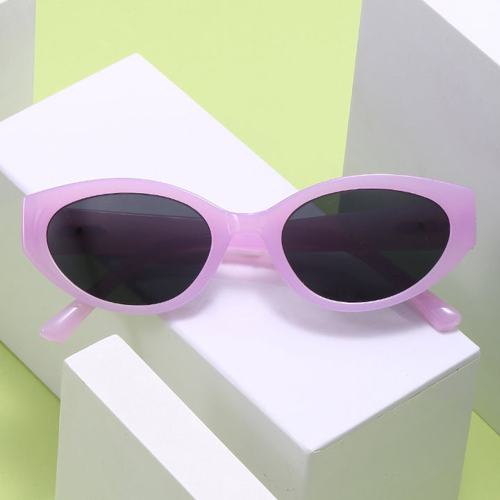 Damen Cat-Eye Sonnenbrille mit elegantem Kunststoffrahmen Karnz