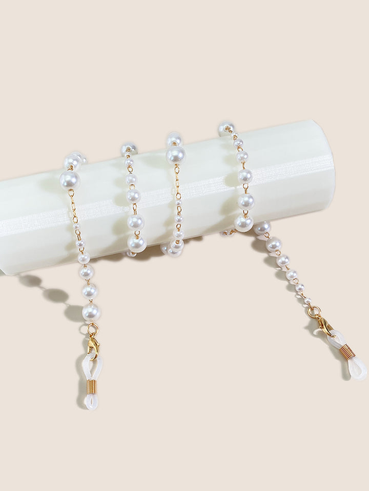 Elegante mit Perlen akzentuierte Brillenketten Karnz