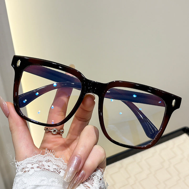 Damen elegante rechteckige Sonnenbrille Karnz