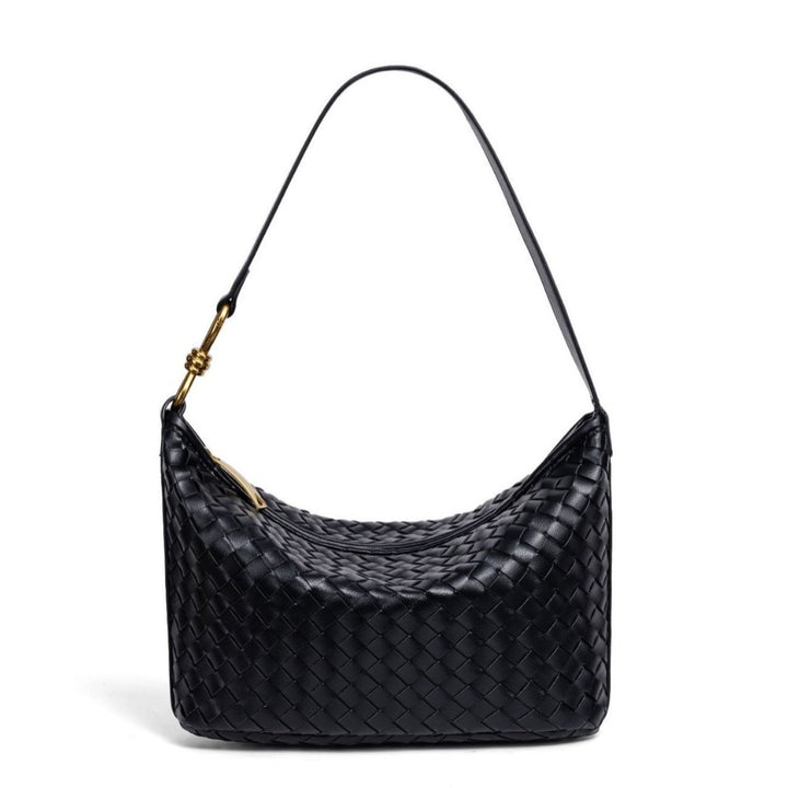 Woven Leather Hobo Bag Karnz