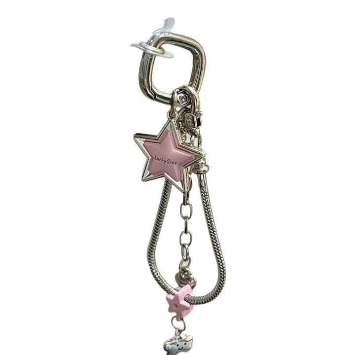 Dekorativer Stern Charm Schlüsselanhänger Halter Karnz