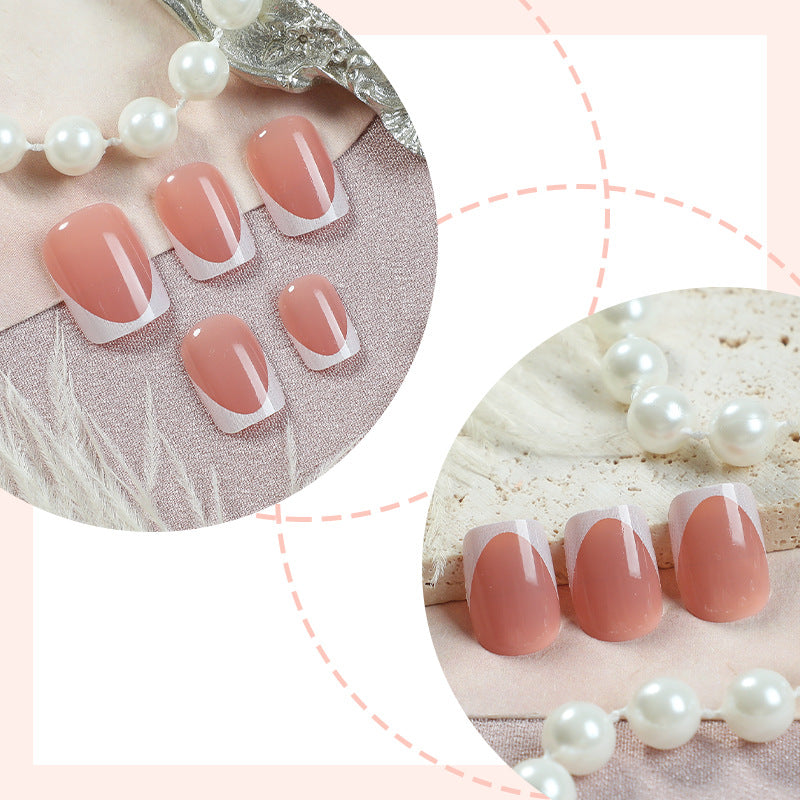 Premium Gel Press-On Nail Set mit Glänzender Oberfläche Karnz