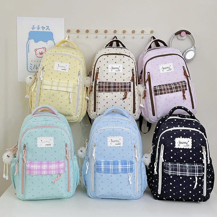 Stylische Stern-Druck Rucksack Karnz 1791205961
