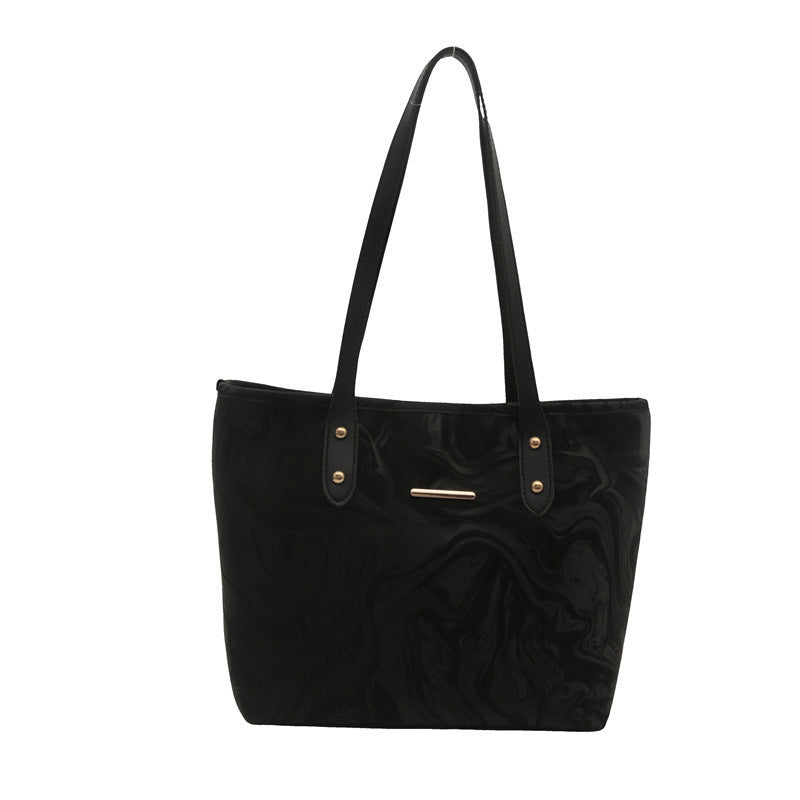Stylische Marmor-Muster Tasche Karnz