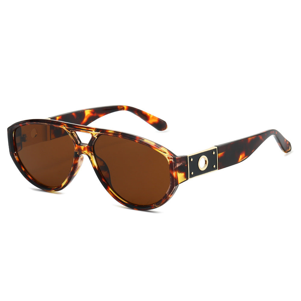 Vintage-inspirierte geometrische Sonnenbrille Karnz