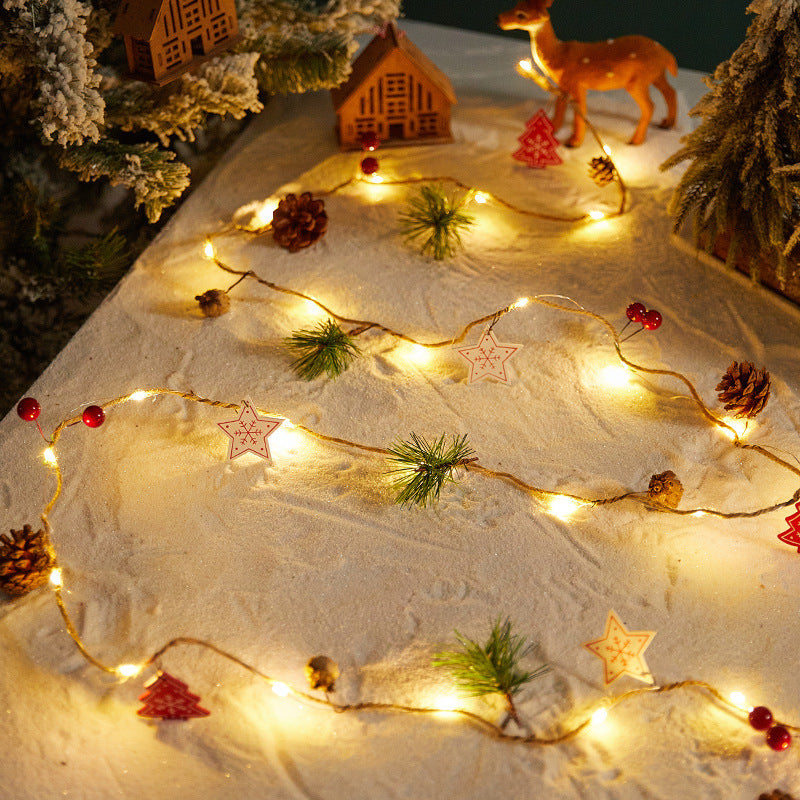 Dekorative Weihnachtslichterkette Karnz