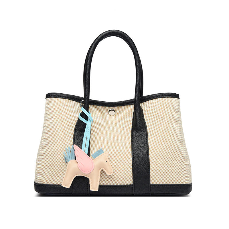 Stylische Texturierte Tote Bag Karnz