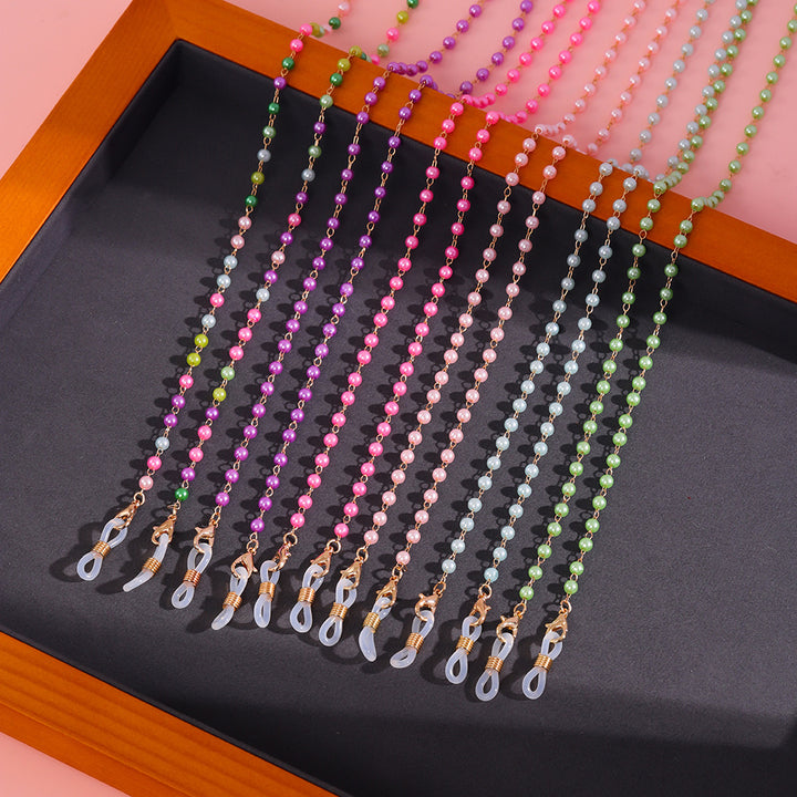 Stylische Perlen-Brillenketten Karnz
