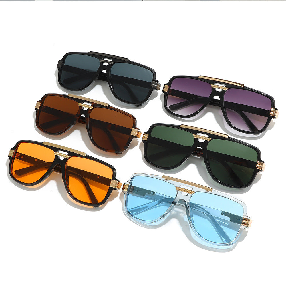 Moderne Shield Sonnenbrille Karnz