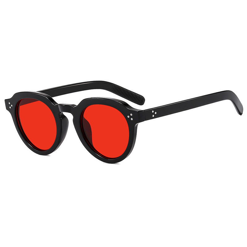 Damen stilvolle runde Brille Karnz