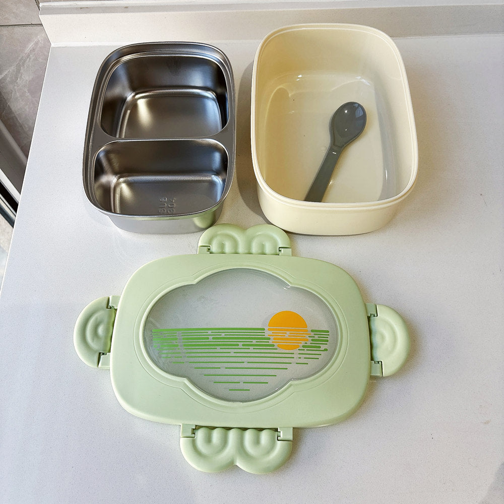 Multi-Sektion Umweltfreundliche Lunchbox