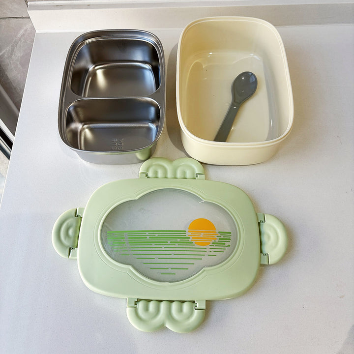 Multi-Sektion Umweltfreundliche Lunchbox