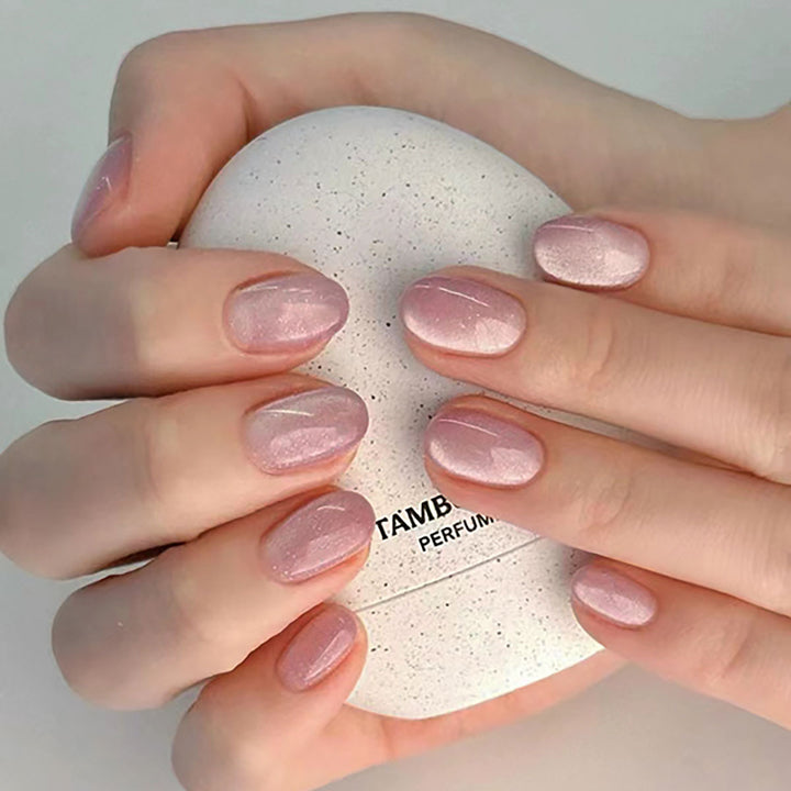 Glänzendes Press-On Nagelset
