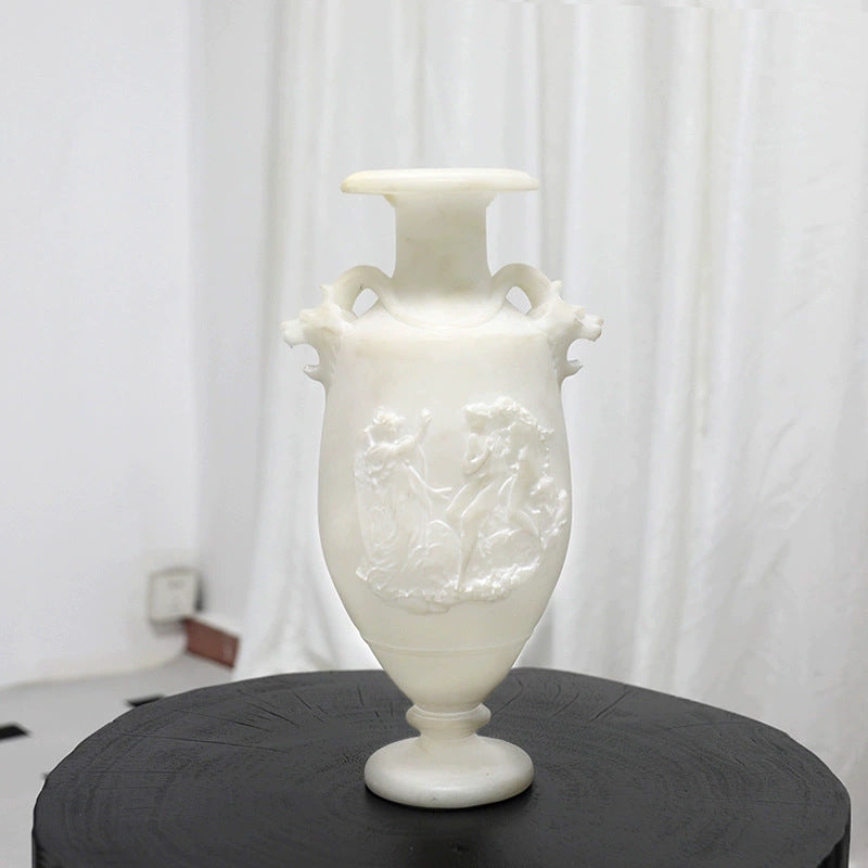 Dekorative Alabaster Kunstvase