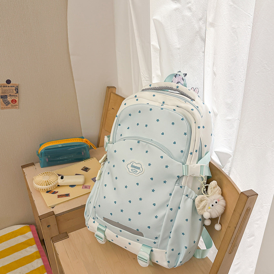Stern-verzierte ergonomische Rucksack Karnz
