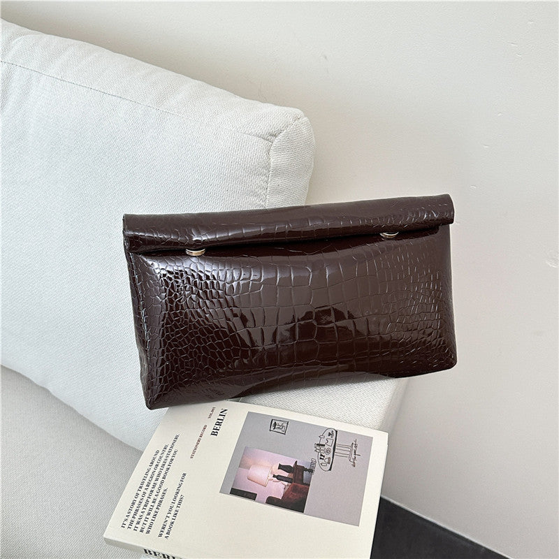 WoElegant Krokodil-Muster Clutch Tasche Karnz