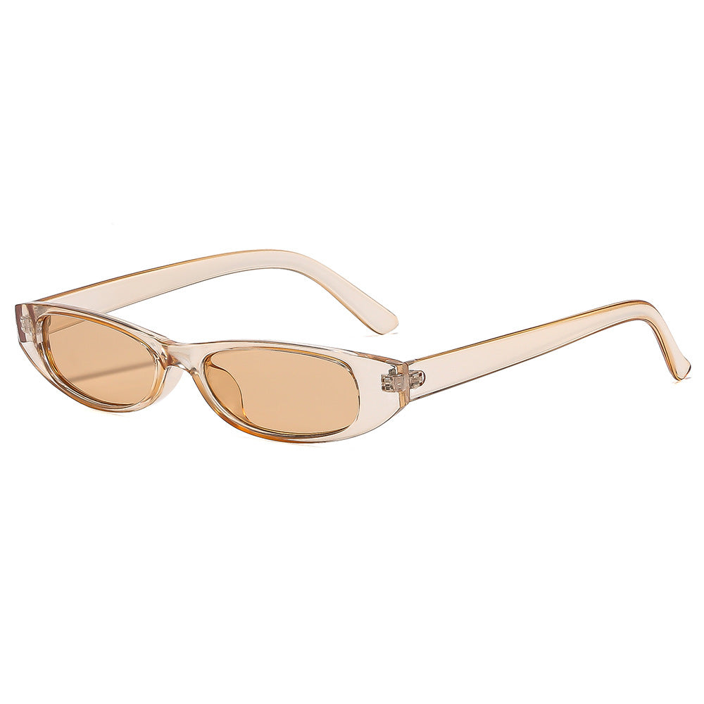 Damen trendige Cat-Eye Sonnenbrille im minimalistischen Design Karnz