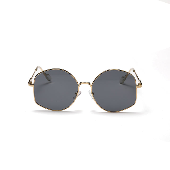 Damen modische Sonnenbrille mit einzigartiger achteckiger Rahmenkonstruktion Karnz