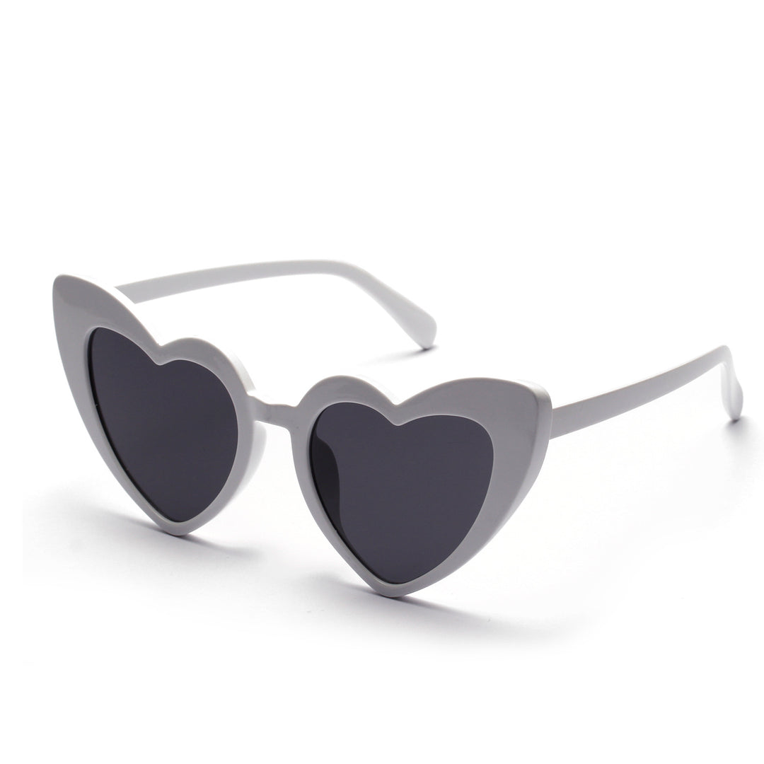 Damen Herzförmige Sonnenbrille Karnz