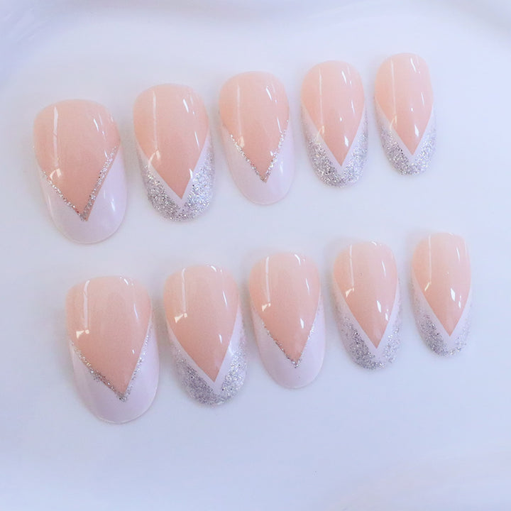 Elegante französische Spitze Acryl-Nagelverbesserungen Karnz 1789915640