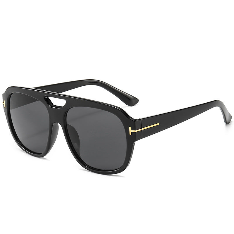 Oversized quadratische Rahmen Sonnenbrille Karnz
