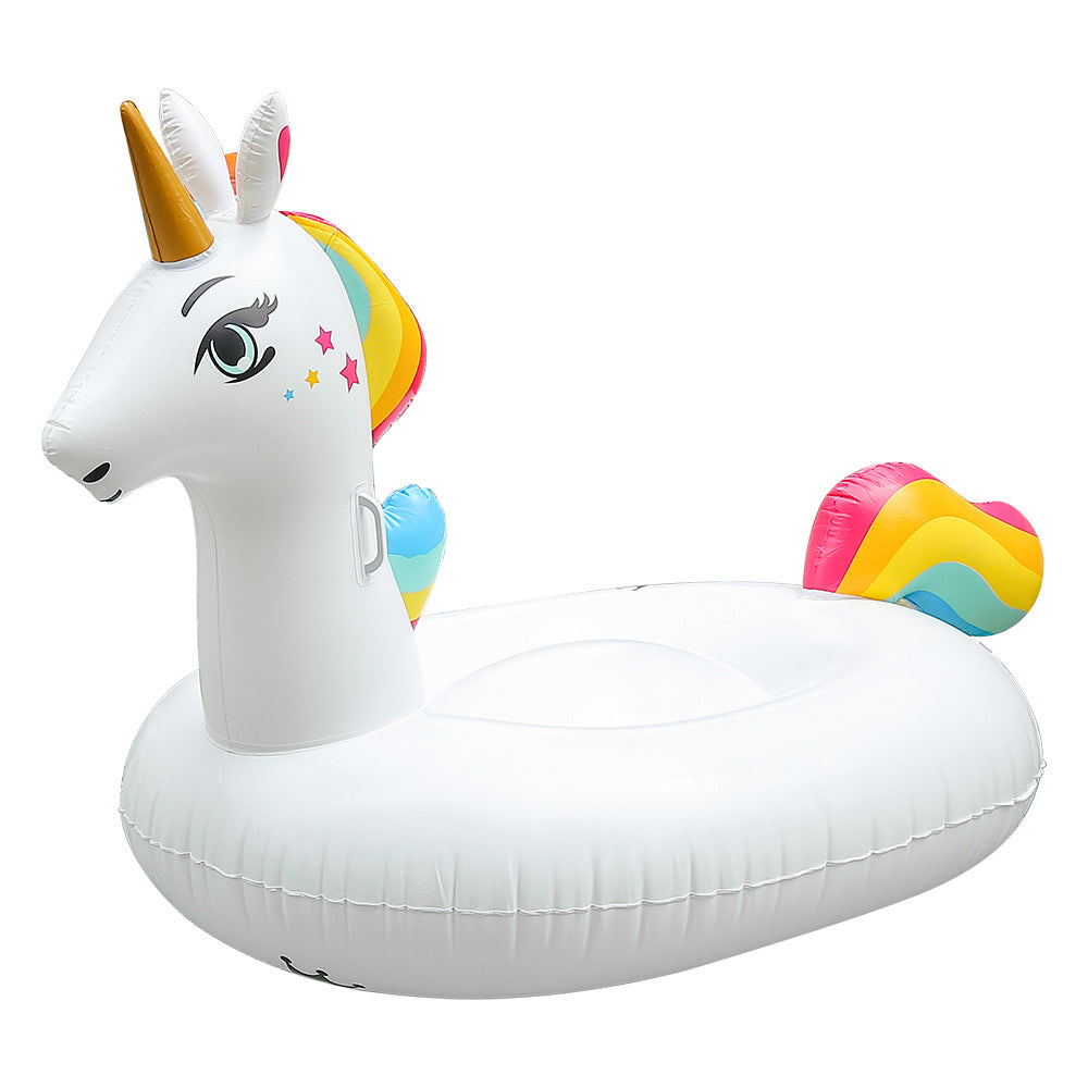 Damen Aufblasbare Einhorn-Schwimminsel Karnz