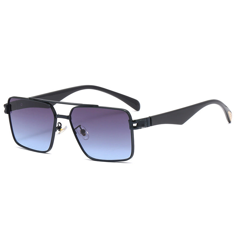 Damen Designer-Sonnenbrille mit extravagantem Metallrahmen Karnz
