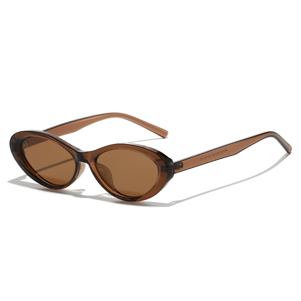 Retro-inspirierte kräftige Katzenaugen-Sonnenbrille Karnz