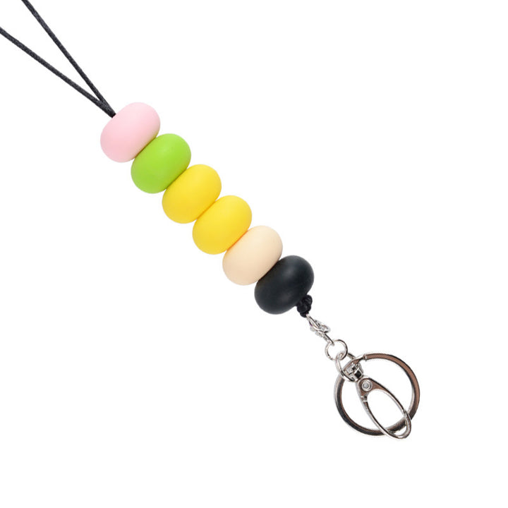 Farbige Perlen Schlüsselanhänger Halter Karnz