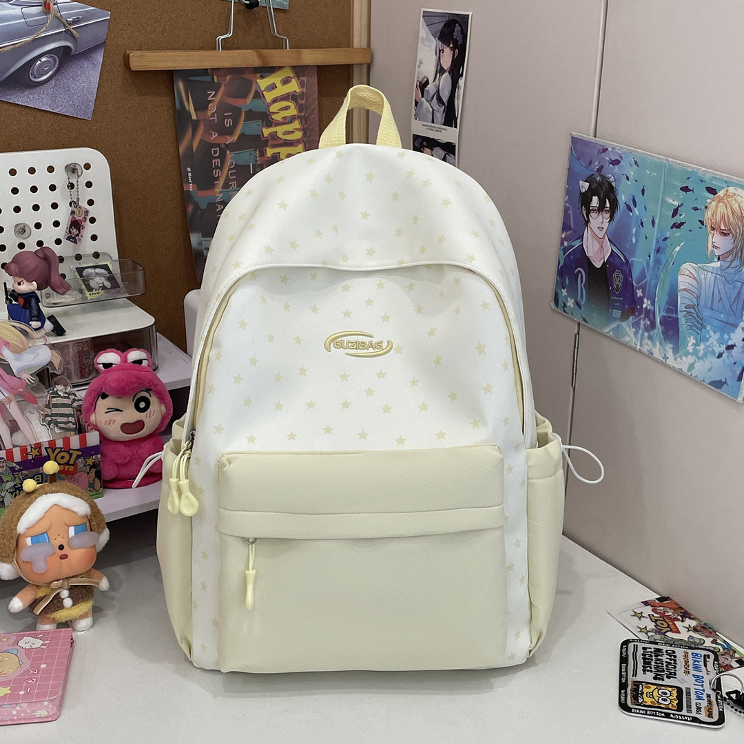 Stylische bedruckte Rucksack mit lustigen Charakterakzenten Karnz