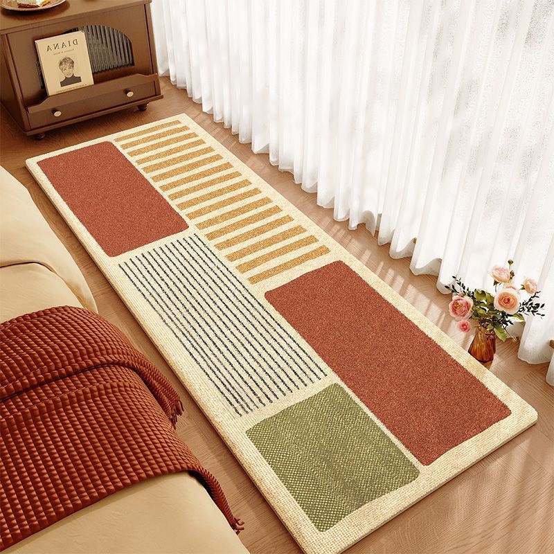 Farbige Patchwork-Teppich