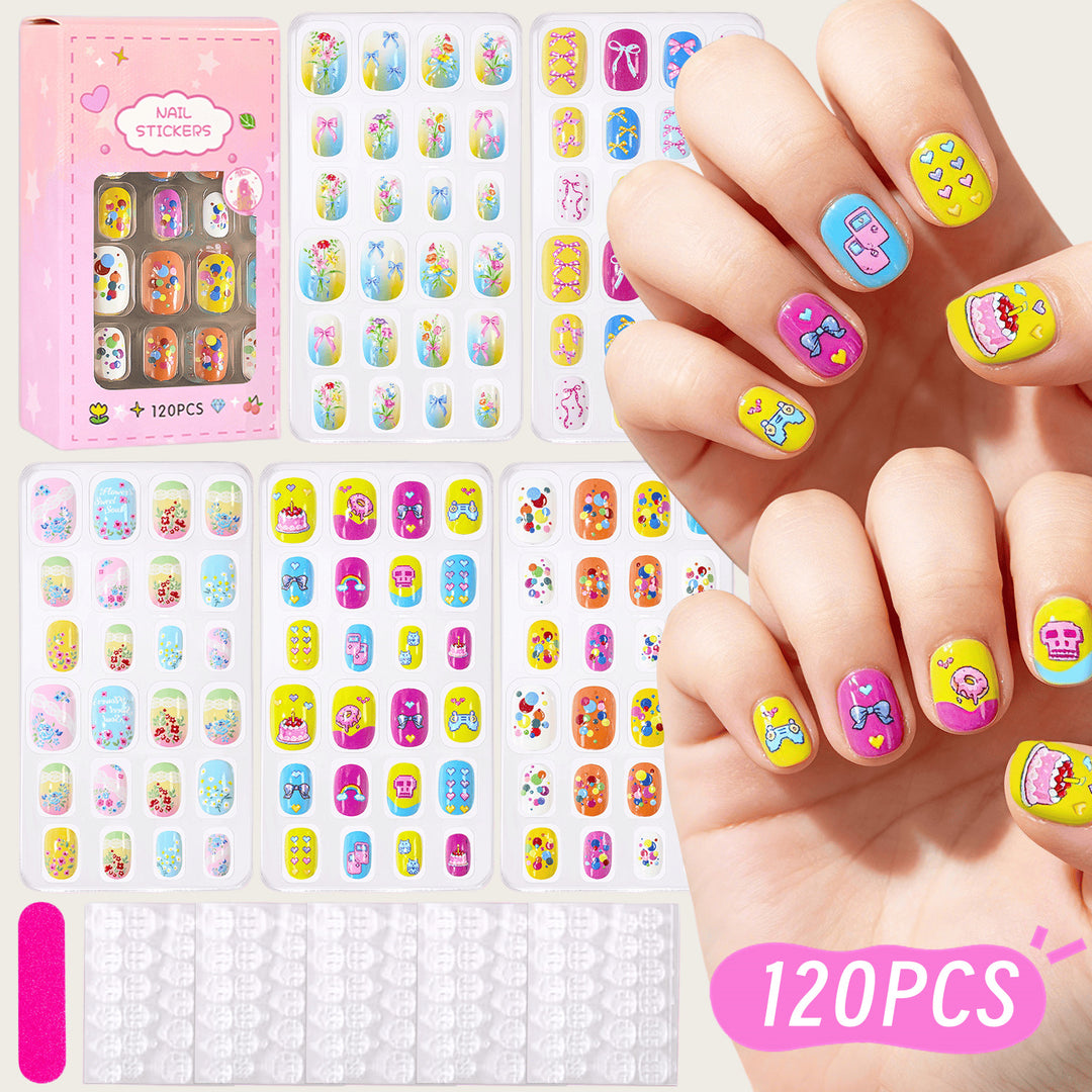 Kreatives Cartoon Nagelkunst Aufkleber Set Karnz