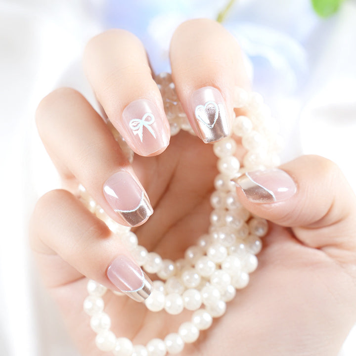 Elegantes Floral Nail Art Set Karnz