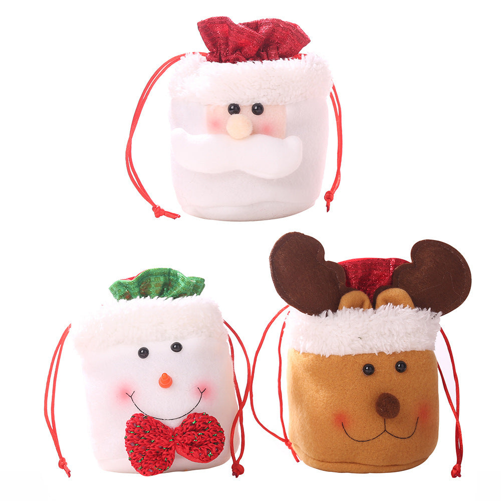 Niedlicher Weihnachtsmann Geschenkesack Karnz