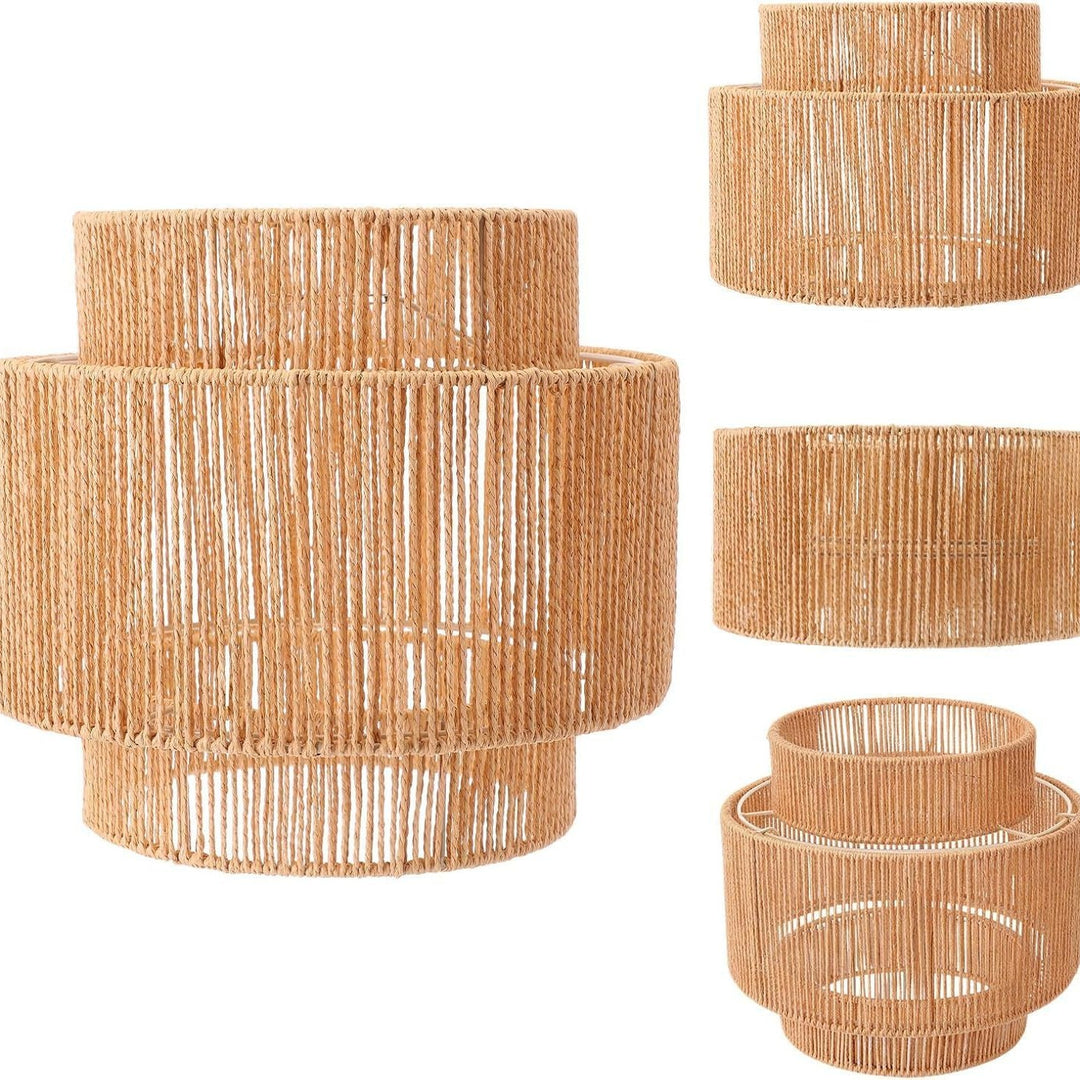 Dekorativer Rattan Aufbewahrungskorb Karnz