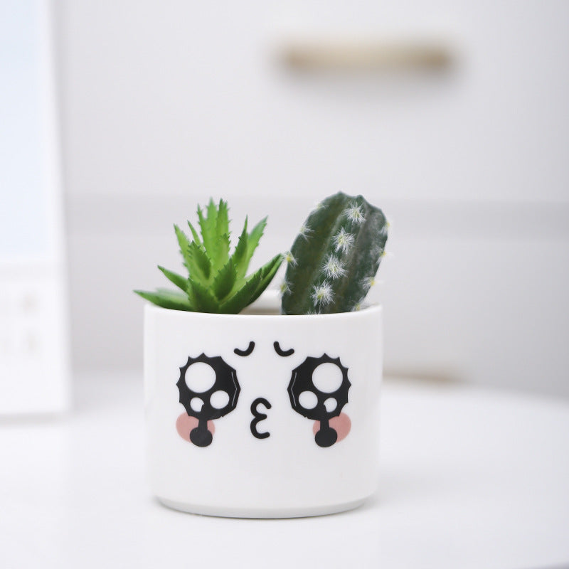 Niedlicher Tier-Themen-Sukkulenten-Planter Karnz