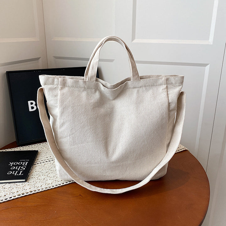 WoSoft Corduroy Tote Bag Karnz