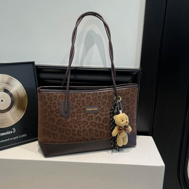 Stilvolle Leopardenprint-Handtasche