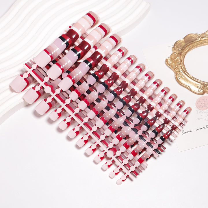 Premium Press-On Nail Art Set Karnz